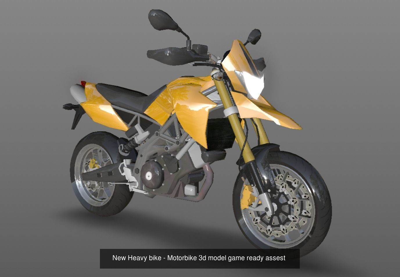 CBR Types Bikes Collections 3D Model Game Ready Asset _2