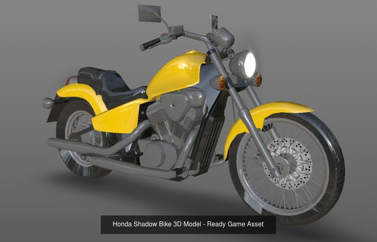 21 Sports Bike Collections 3D Model Game Ready Asset _19