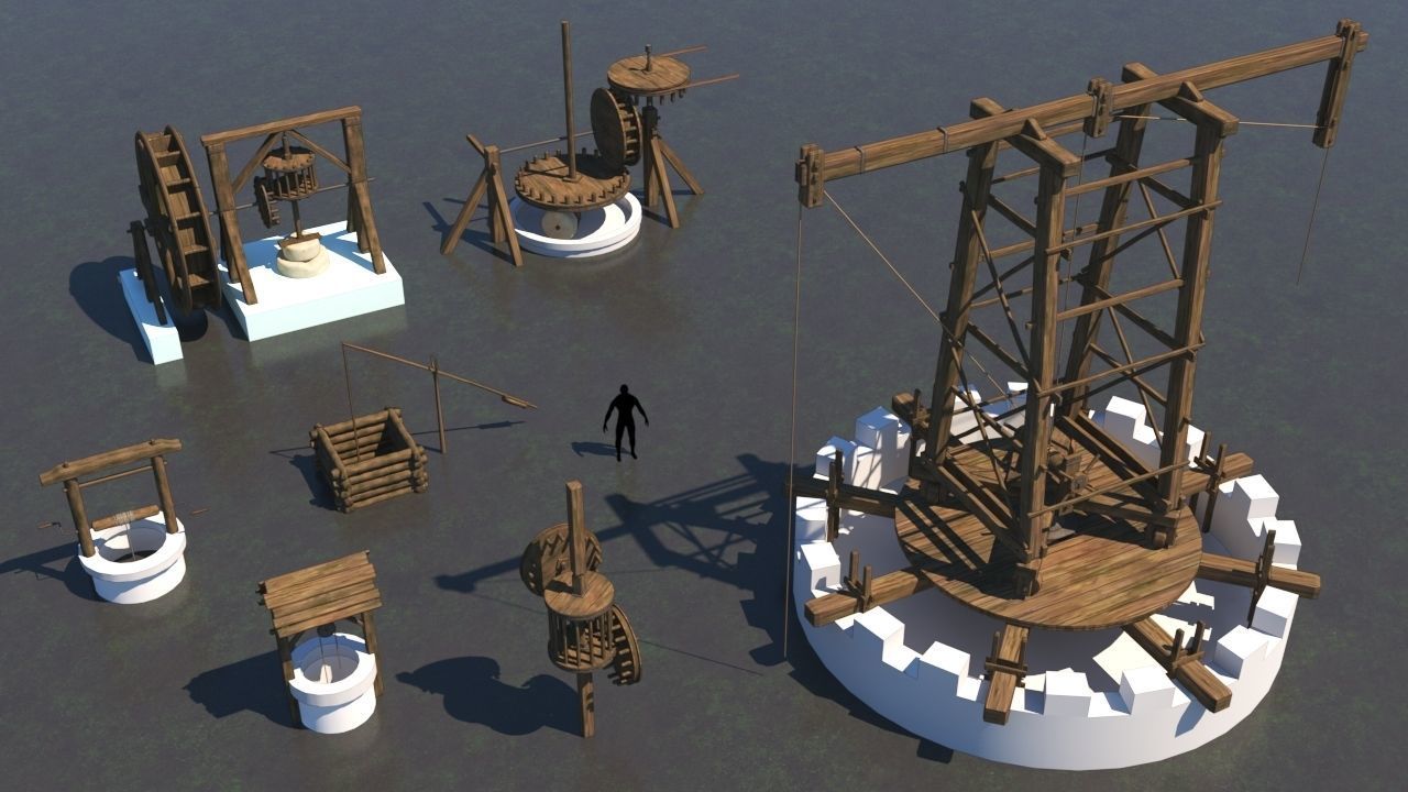 Medieval Collection 4 3D model_3