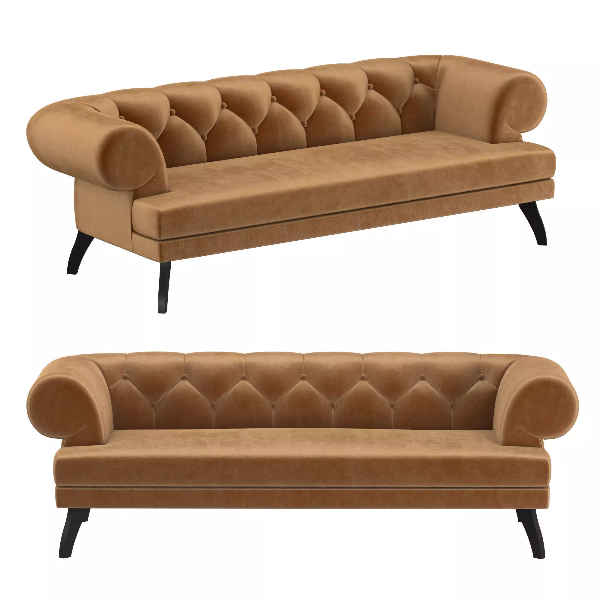 Sofa Chester V 3D model_0