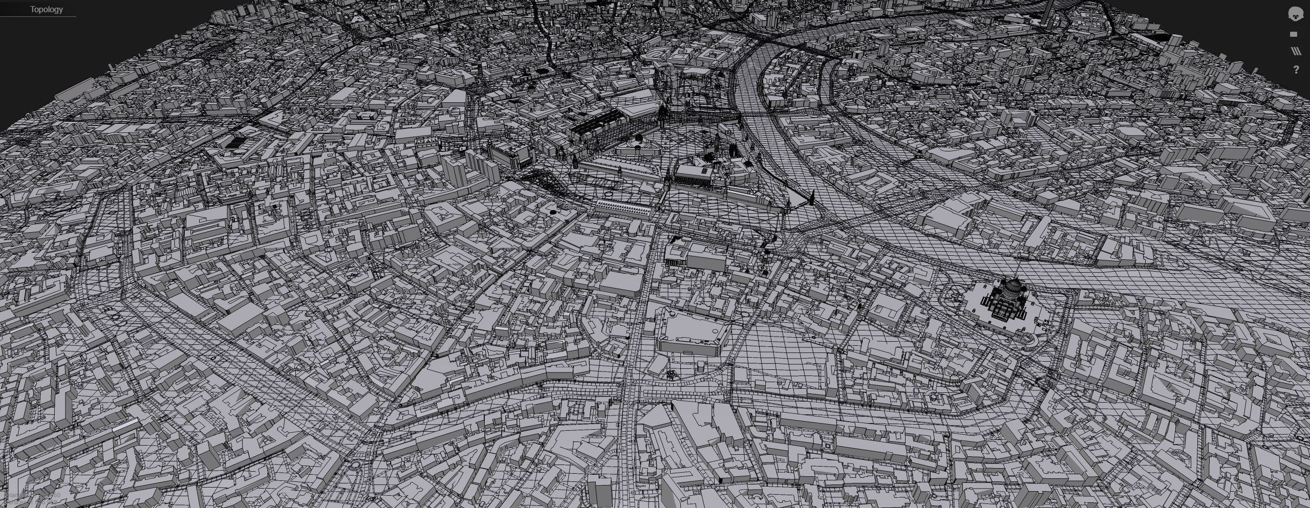 Cityscape Moscow The First Garden Ring Russia 3D model_15