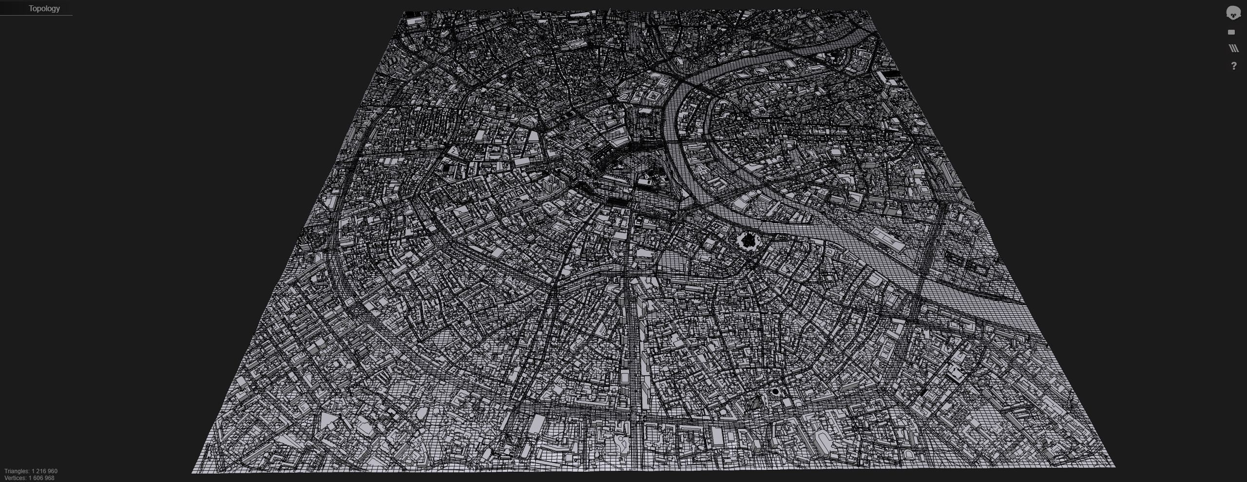 Cityscape Moscow The First Garden Ring Russia 3D model_17