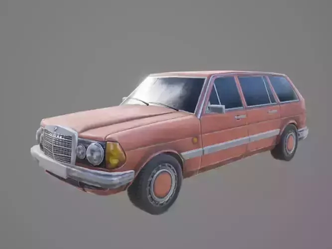 Car Car Vehicle 3D model 010 Low-poly 3D model