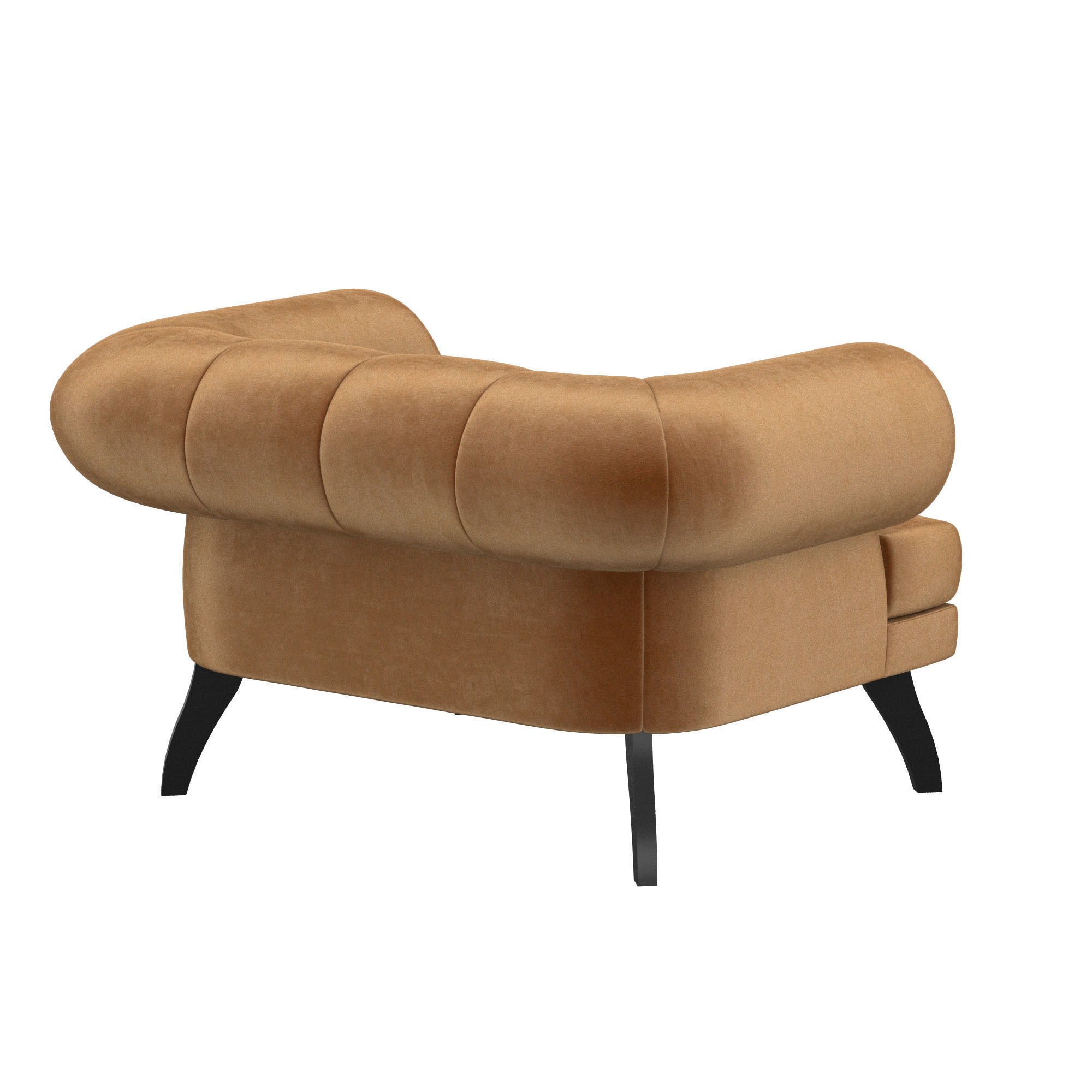 Armchair Chester V 3D model_3