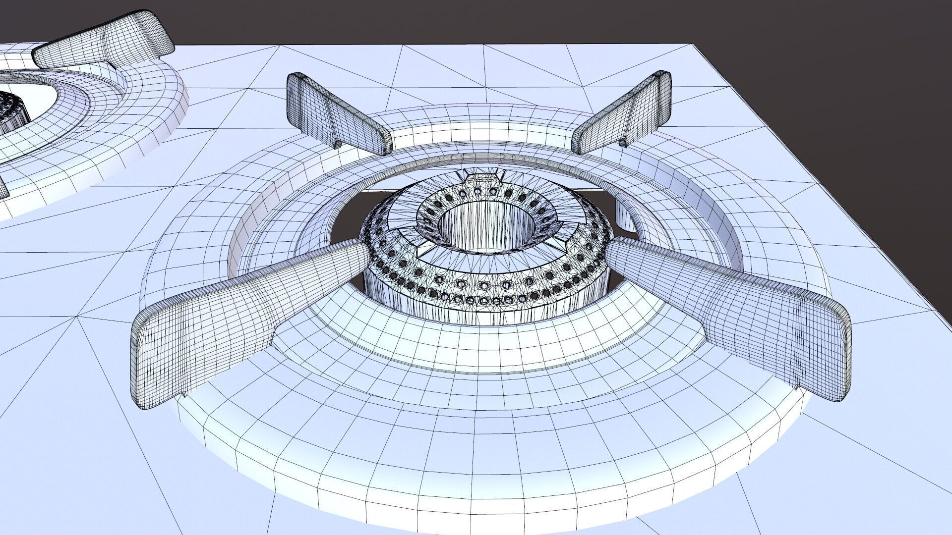 Gas Stove 3D model_12