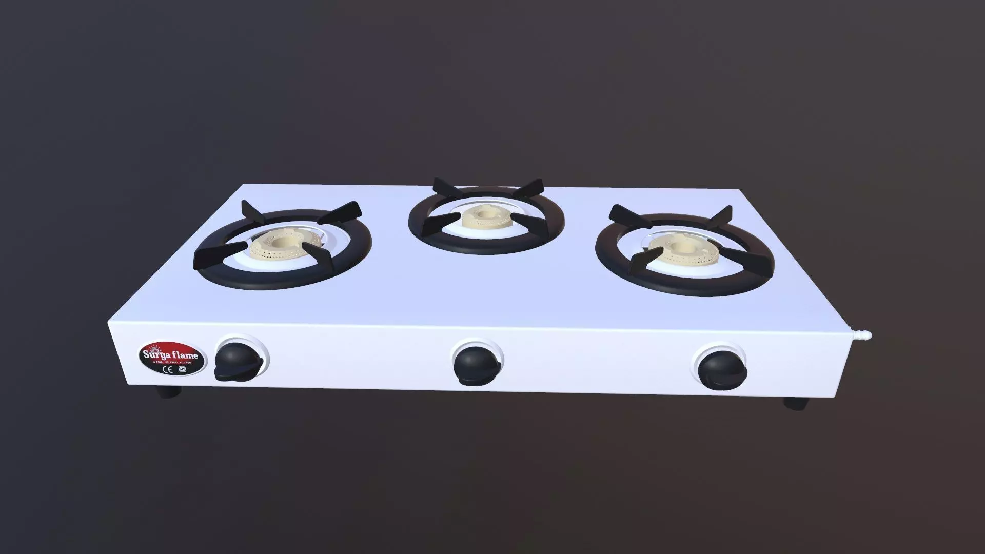 Gas Stove 3D model_0