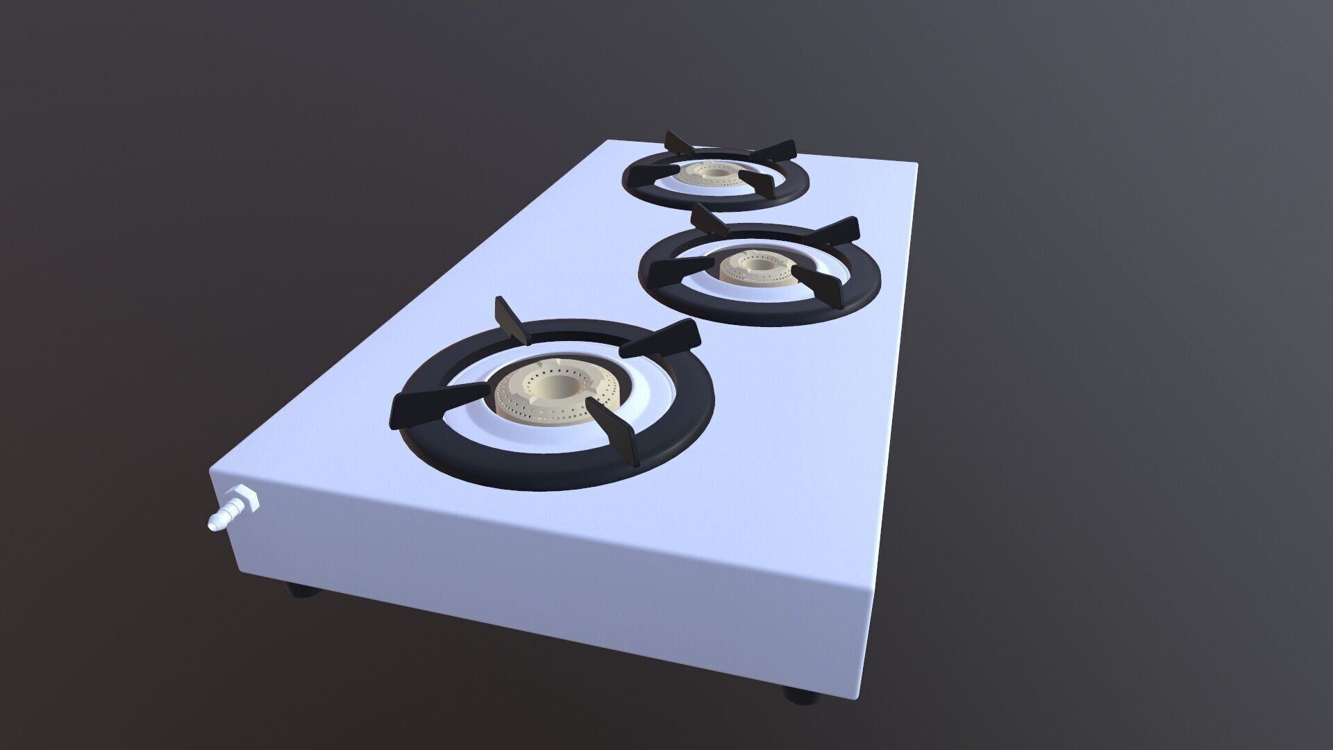 Gas Stove 3D model_7