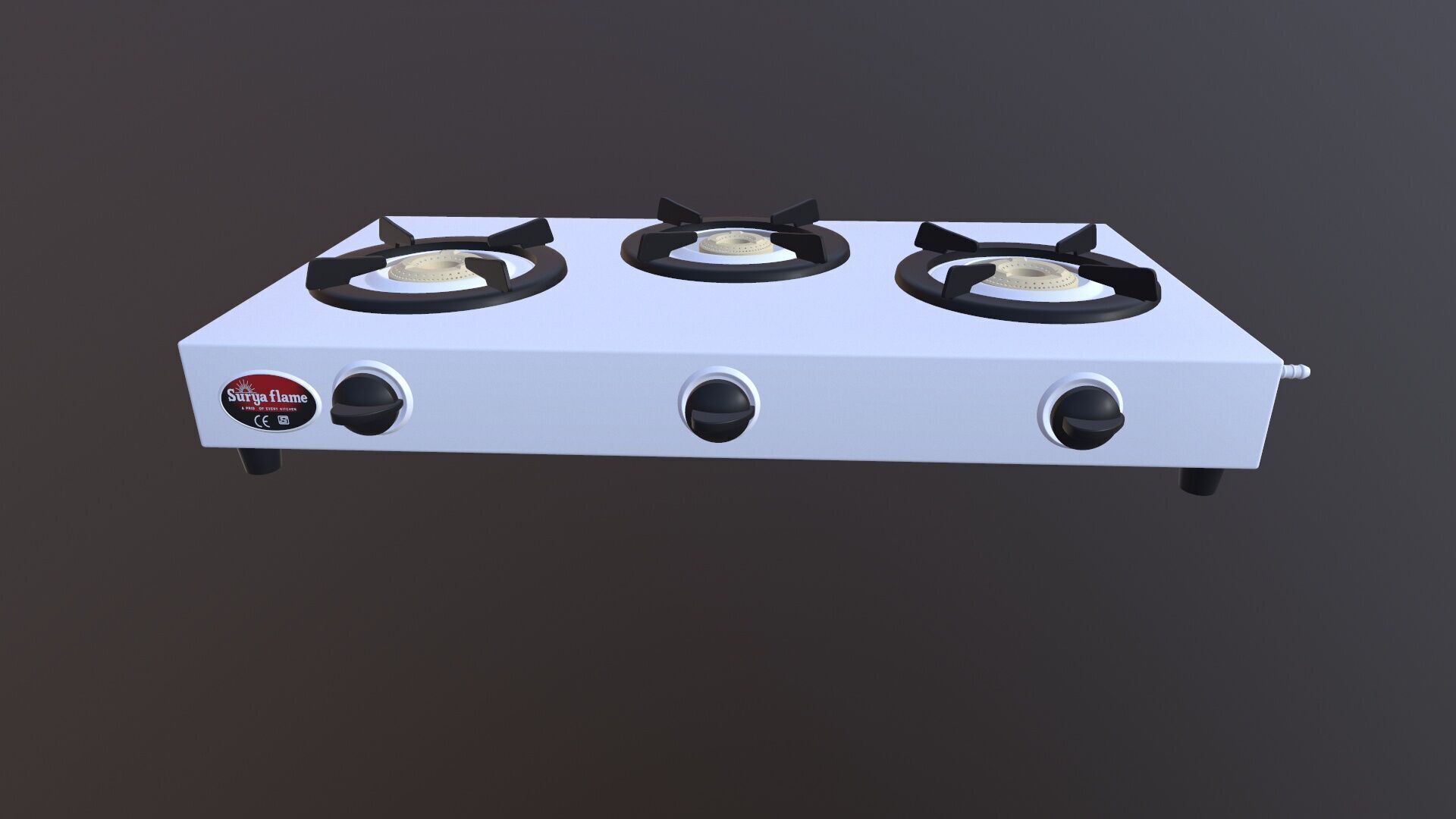 Gas Stove 3D model_8