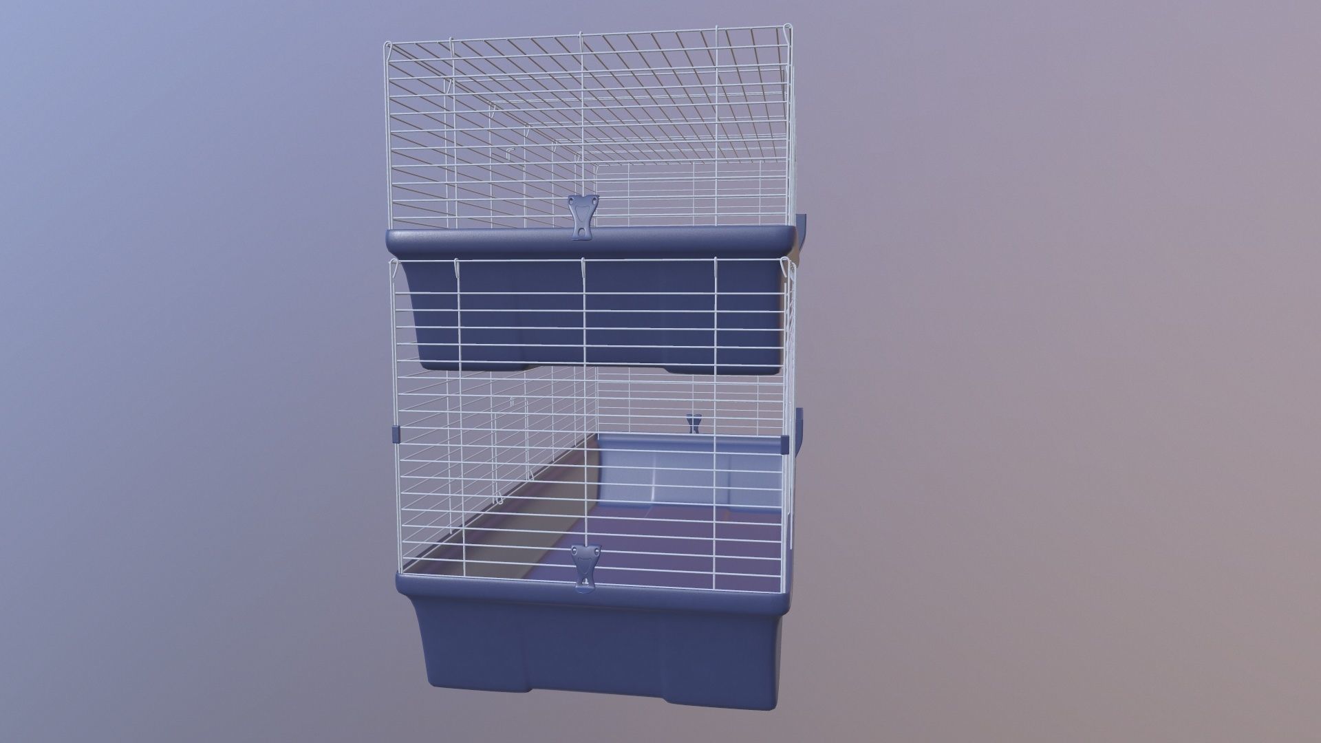 Birds Cage 3D model_3