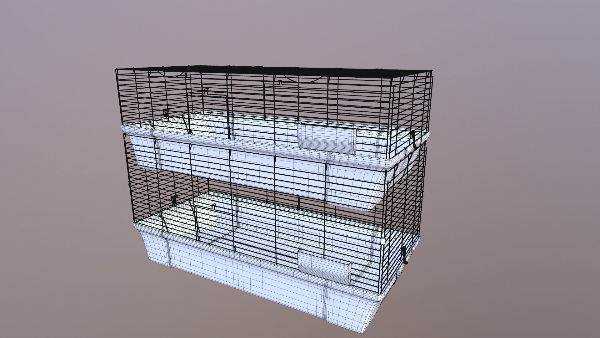 Birds Cage 3D model_14