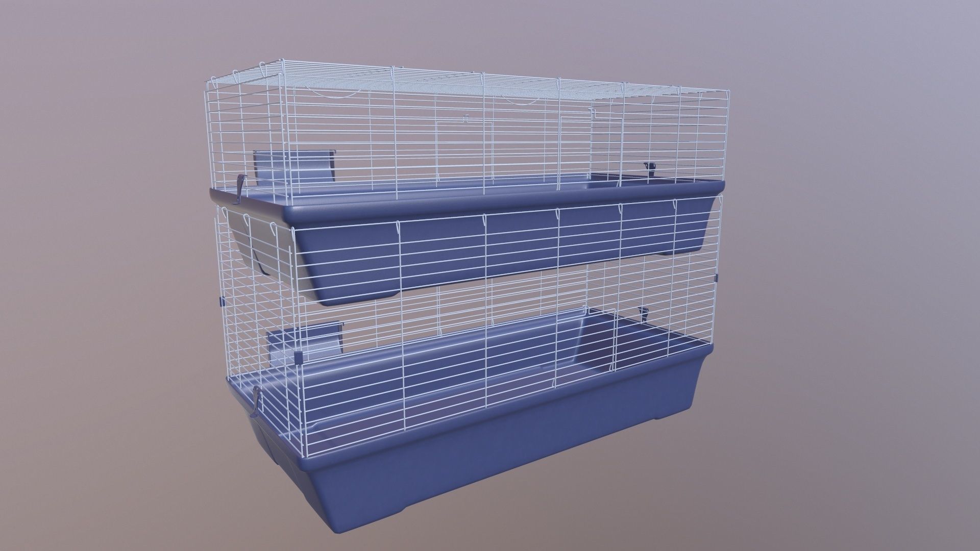 Birds Cage 3D model_6