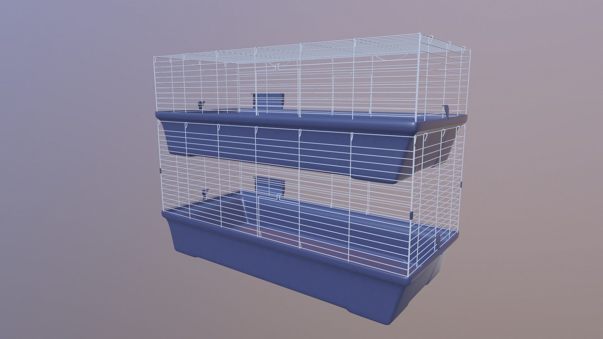 Birds Cage 3D model_4