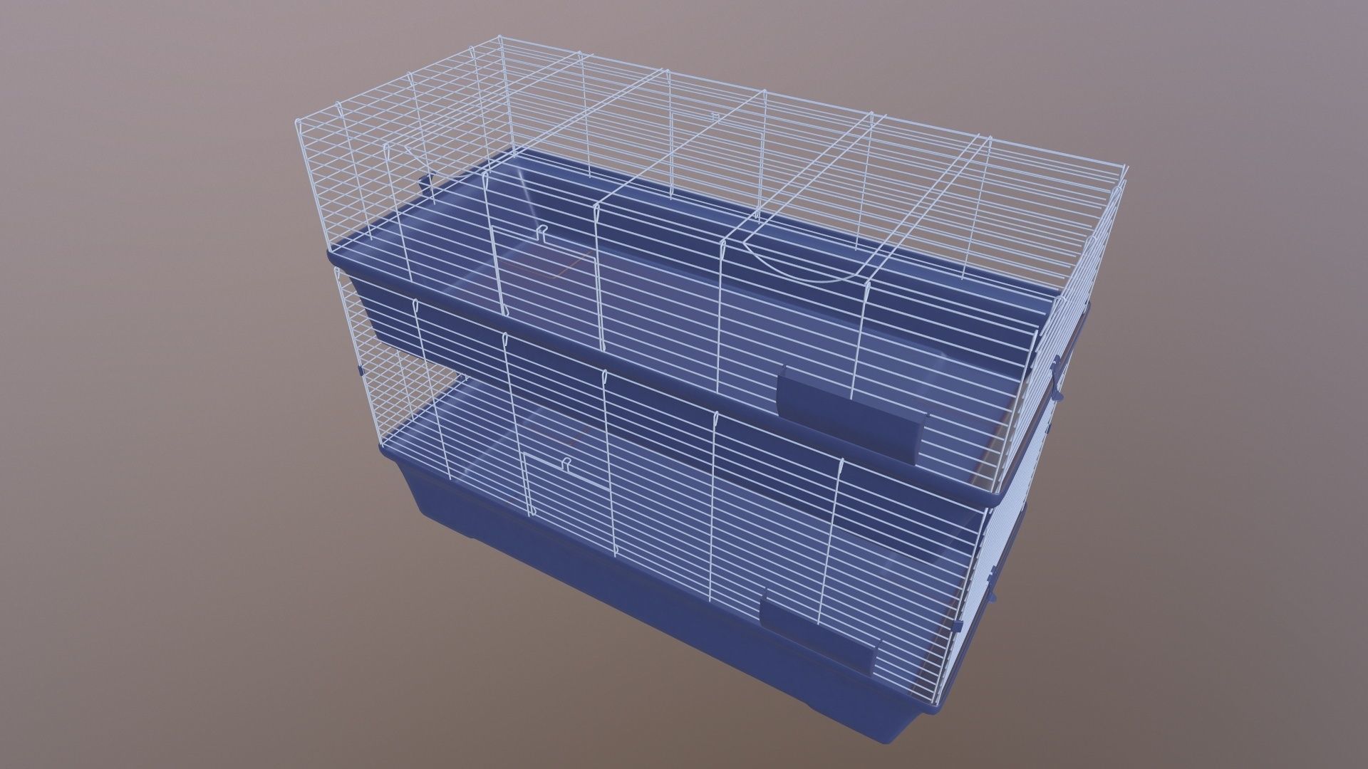Birds Cage 3D model_7