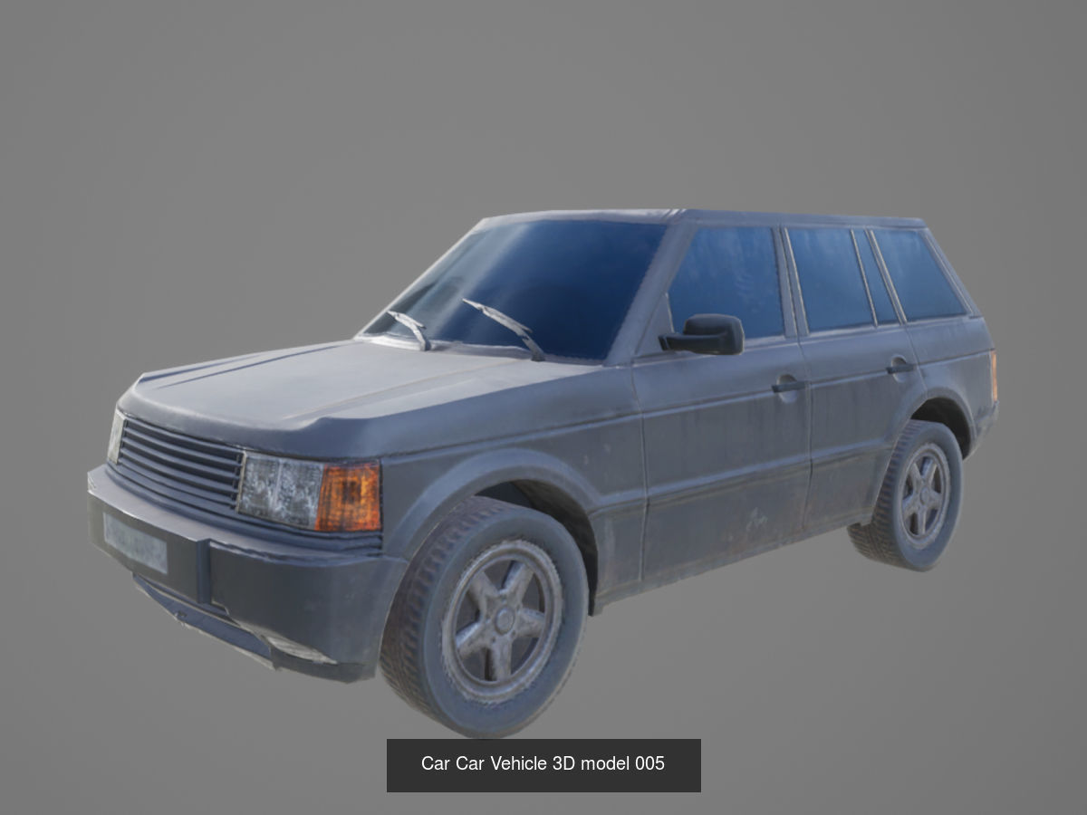 Car Car Vehicle 3D model  3D Model Collection_5