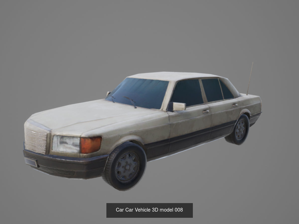 Car Car Vehicle 3D model  3D Model Collection_8