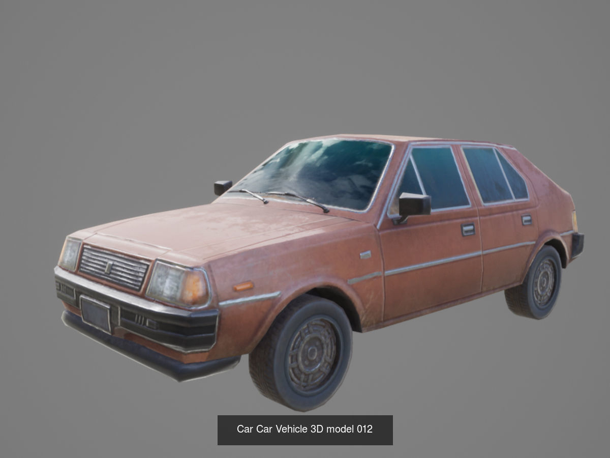 Car Car Vehicle 3D model  3D Model Collection_11