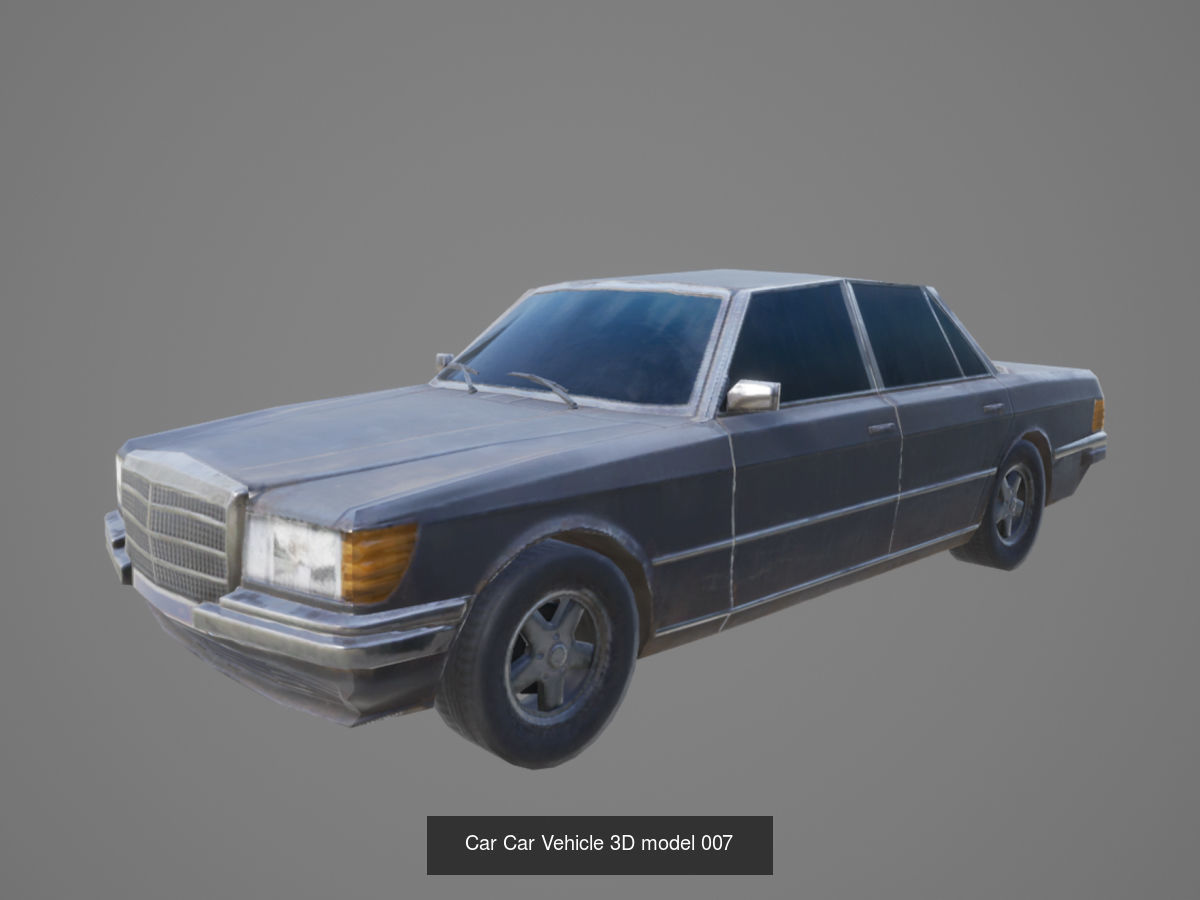 Car Car Vehicle 3D model  3D Model Collection_7