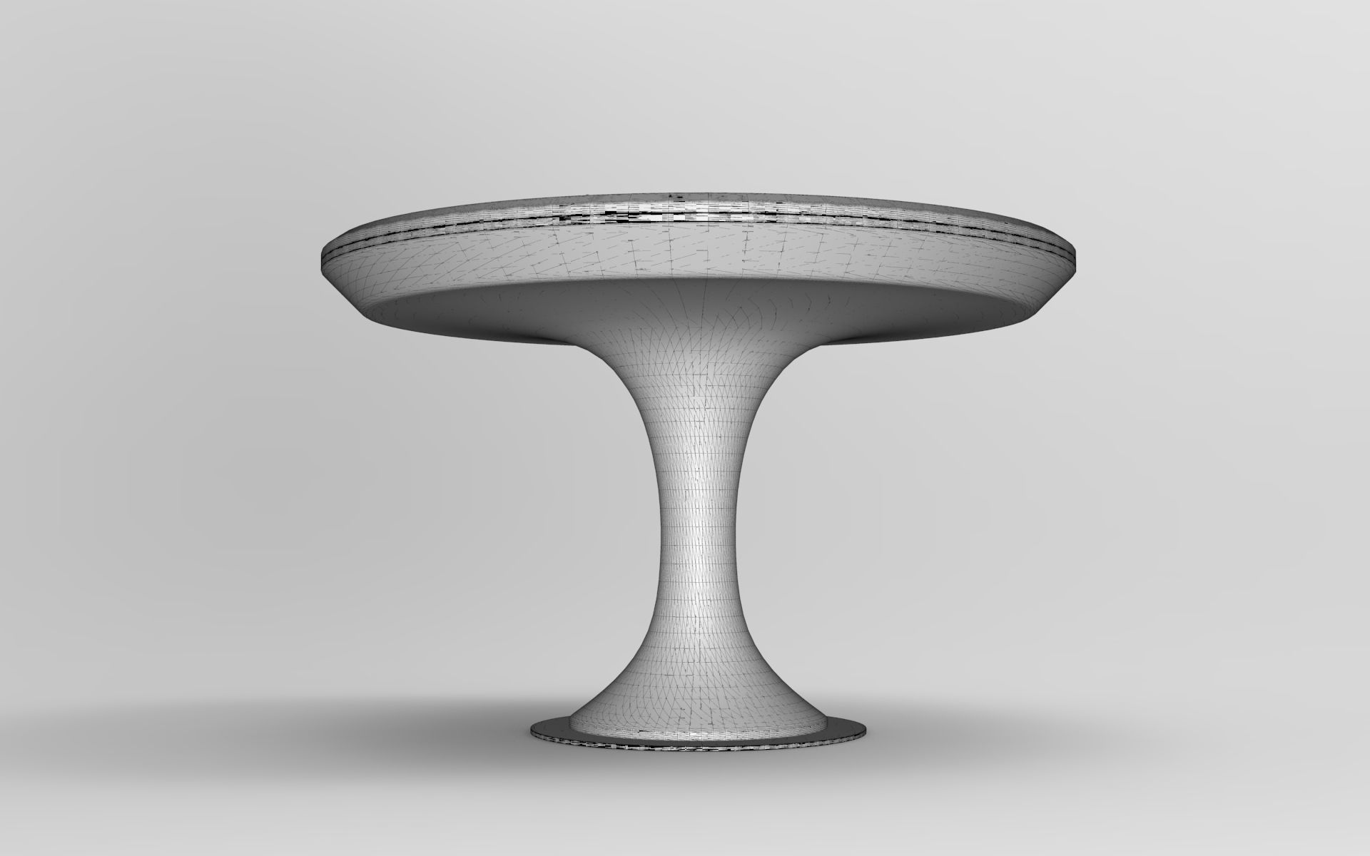 Glew Dining Table Low-poly 3D model_6