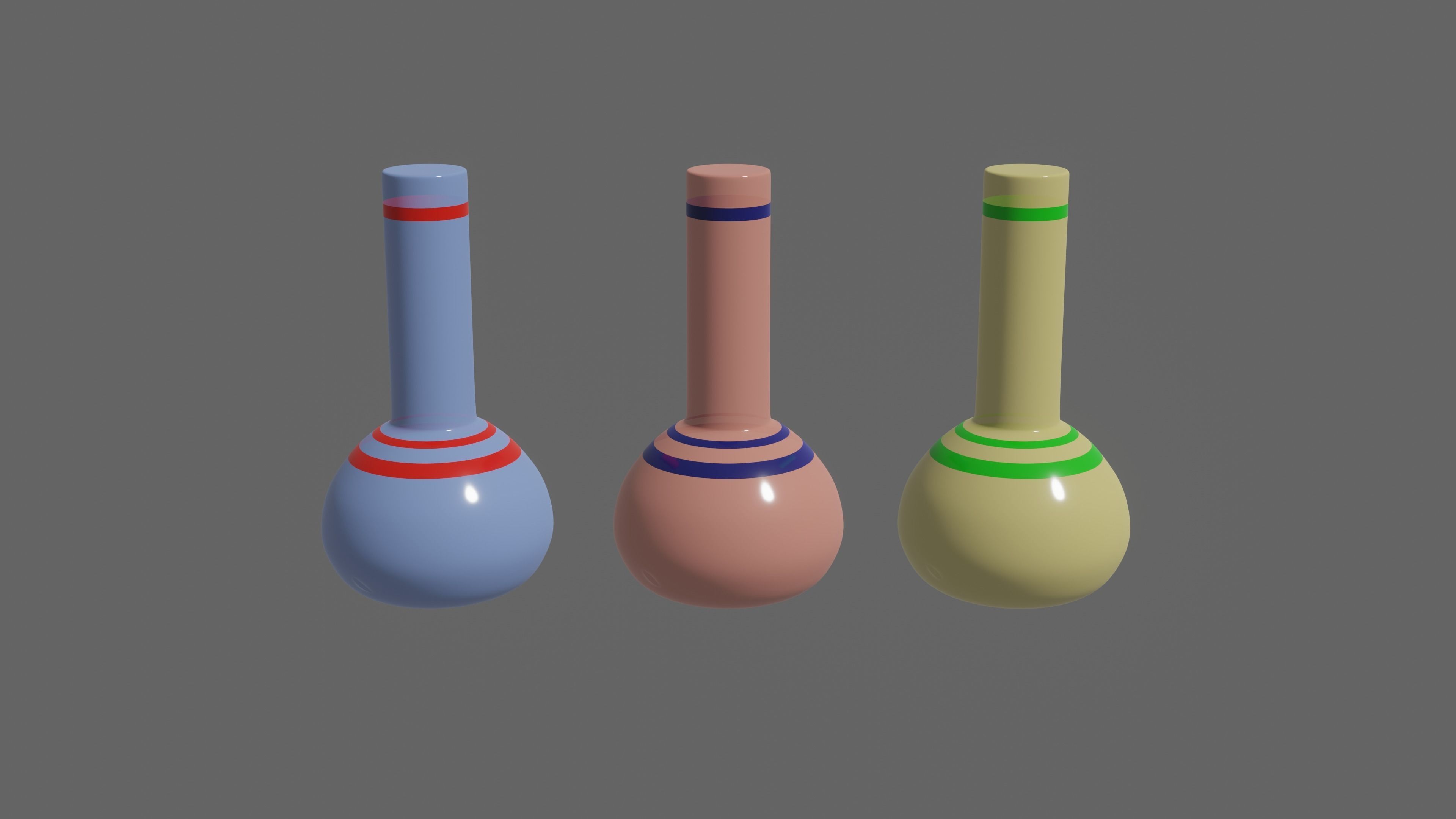 Pokemon Flutes Low-poly 3D model_1