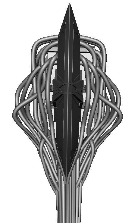 Axe Thor Axe 3D model_5