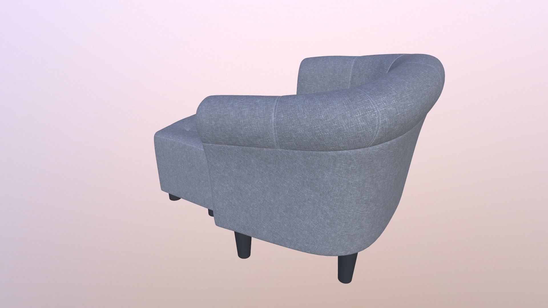 Sofa and Table 3D model_5