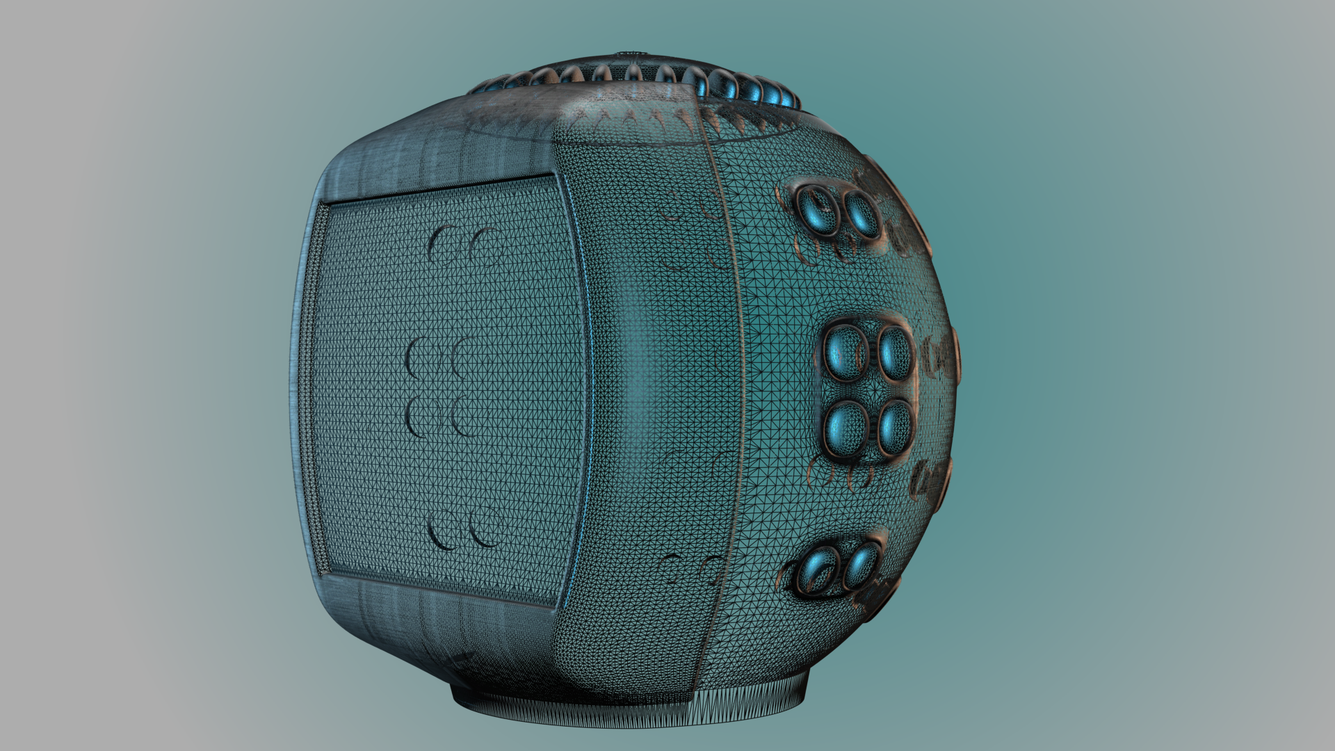 Future TV Computer 3D model_10