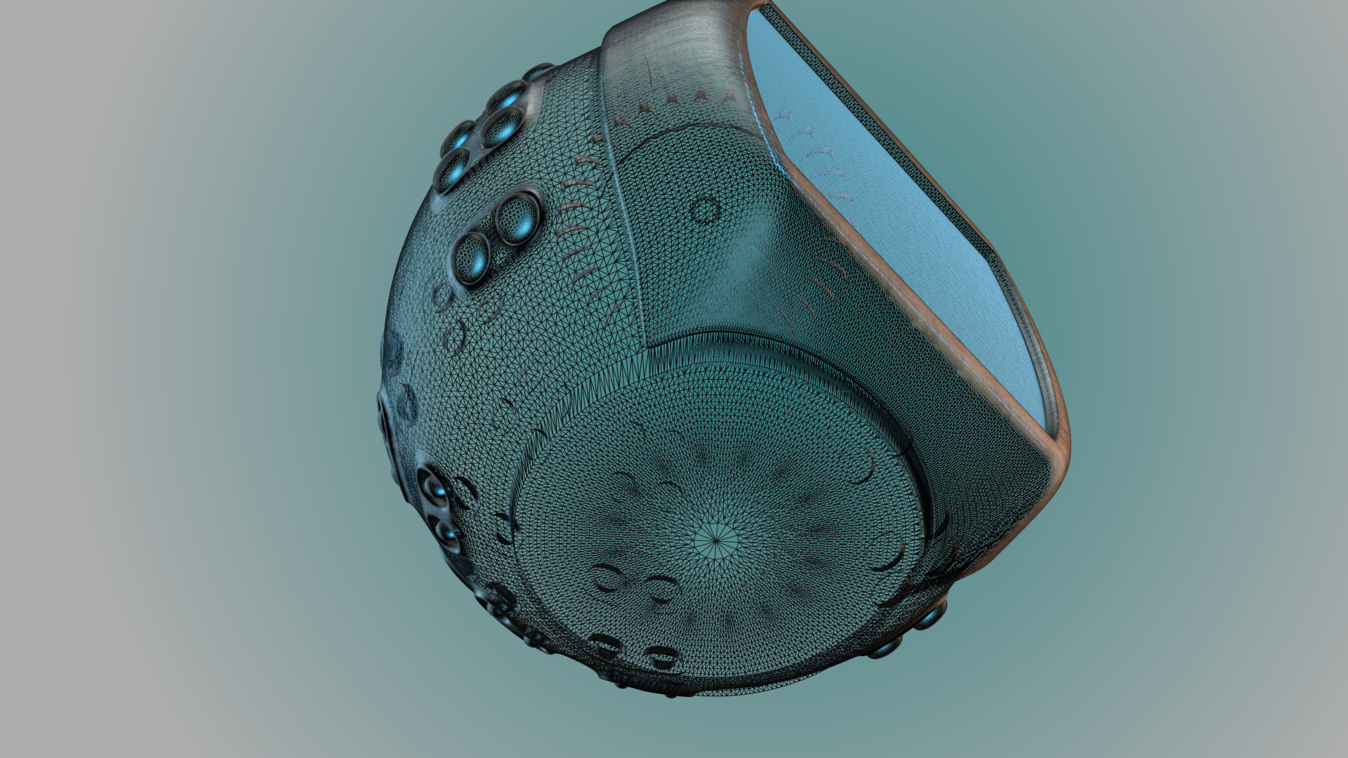 Future TV Computer 3D model_9