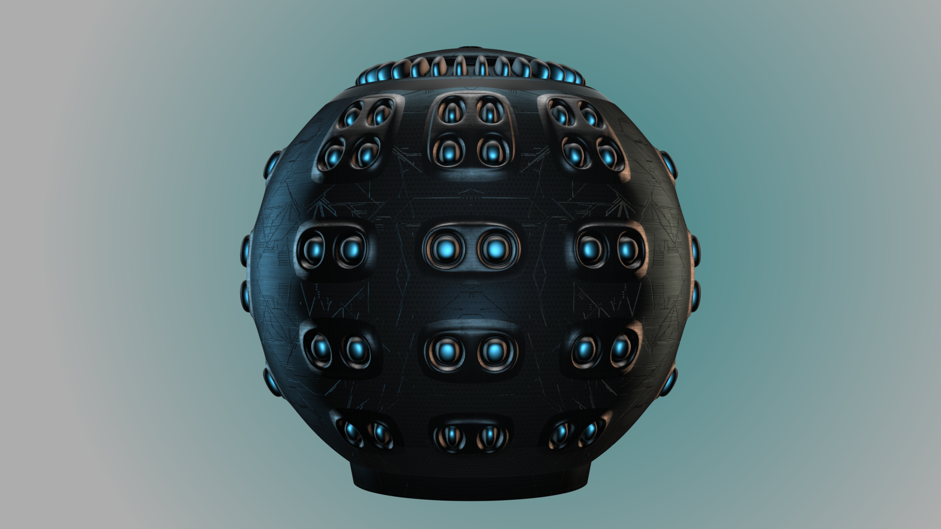 Future TV Computer 3D model_7