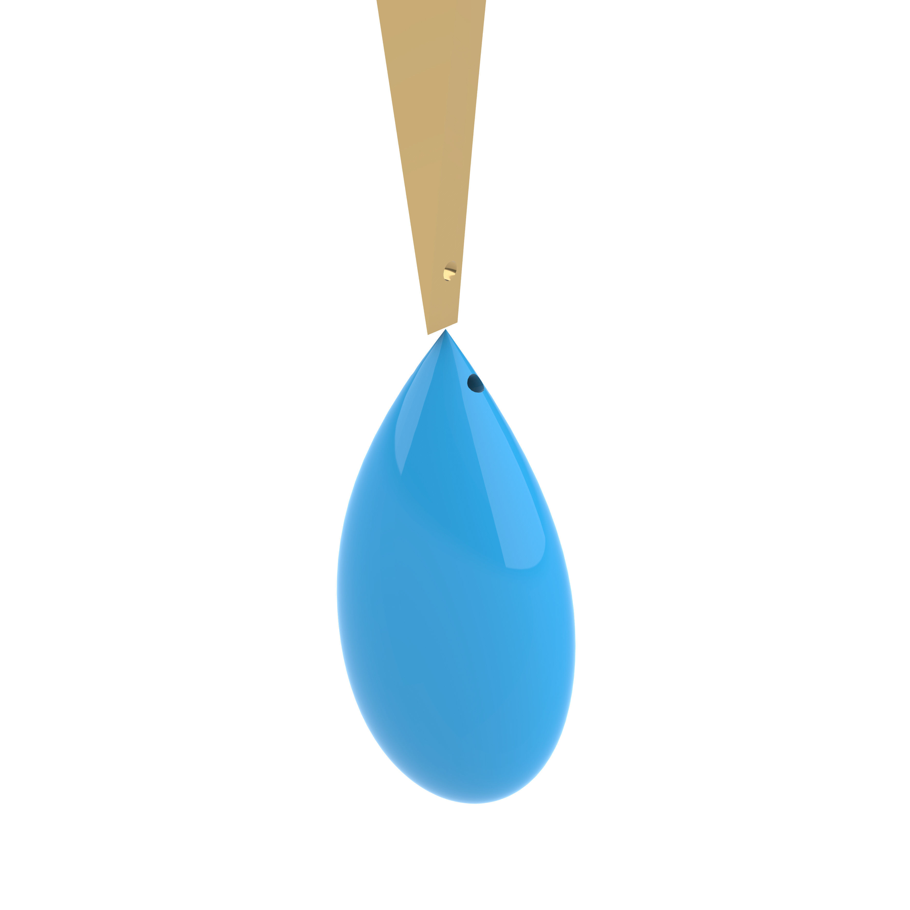 Genshin Impact Focalor Hat Ornament 3D print model_9