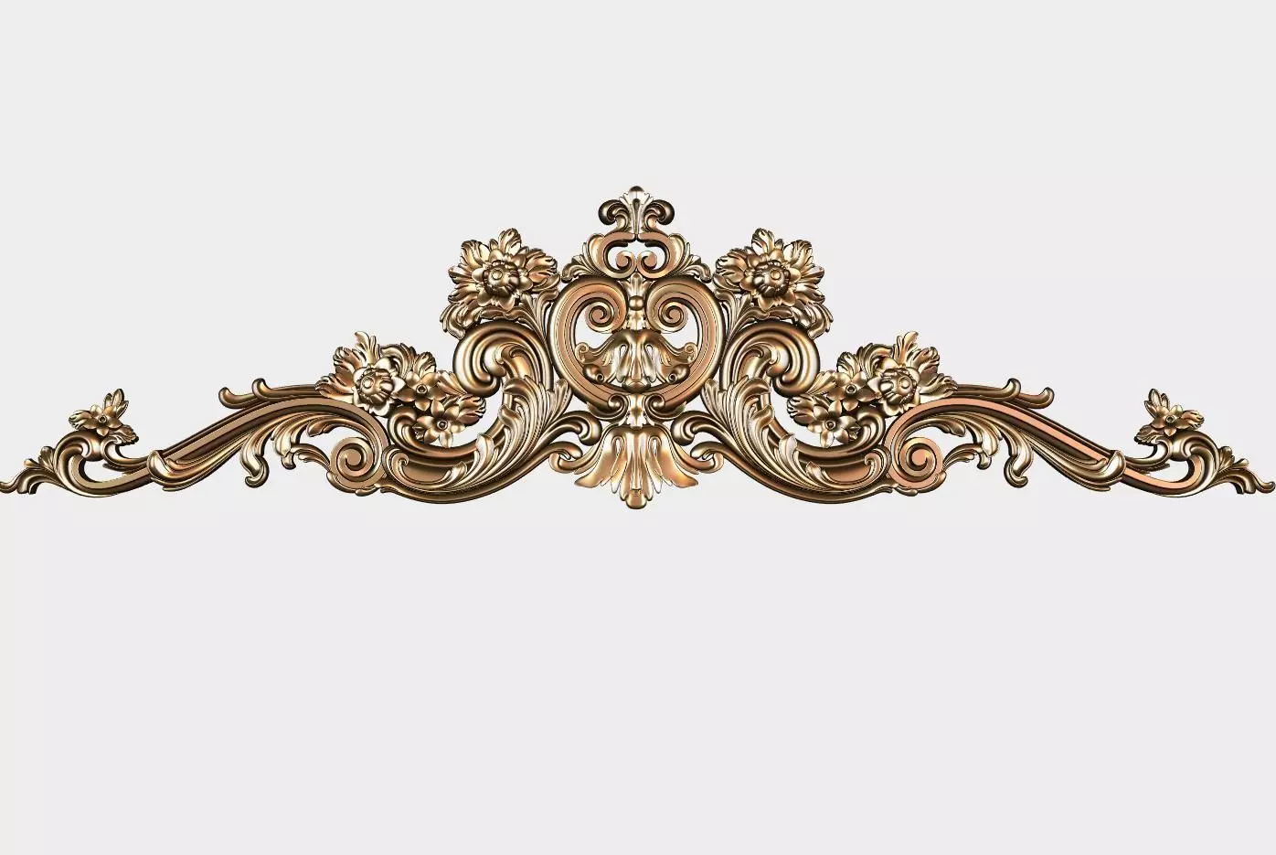 Carved decor for cnc 37 3D model_0