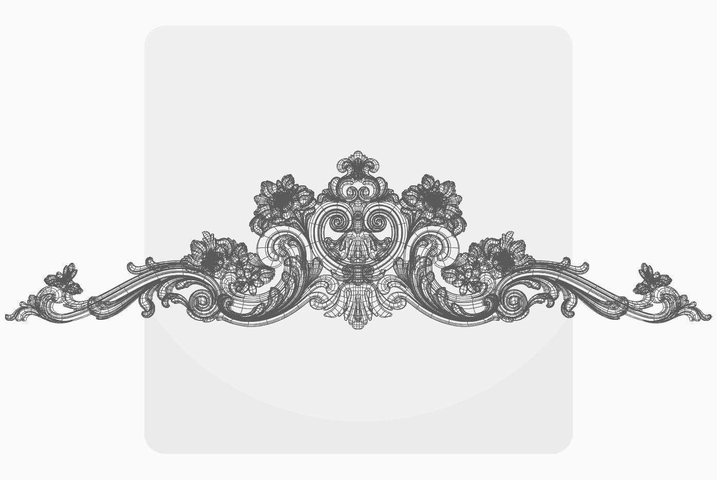 Carved decor for cnc 37 3D model_10