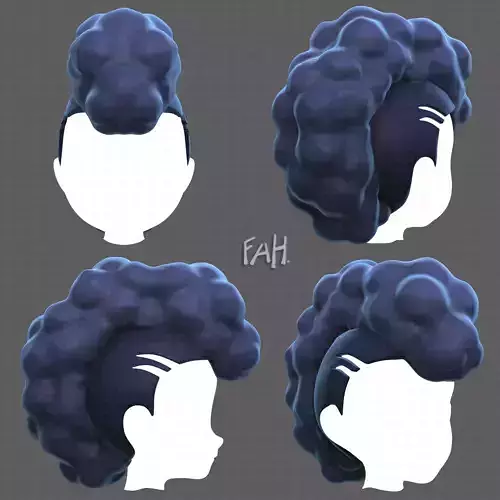 Base Hair for Boy V55