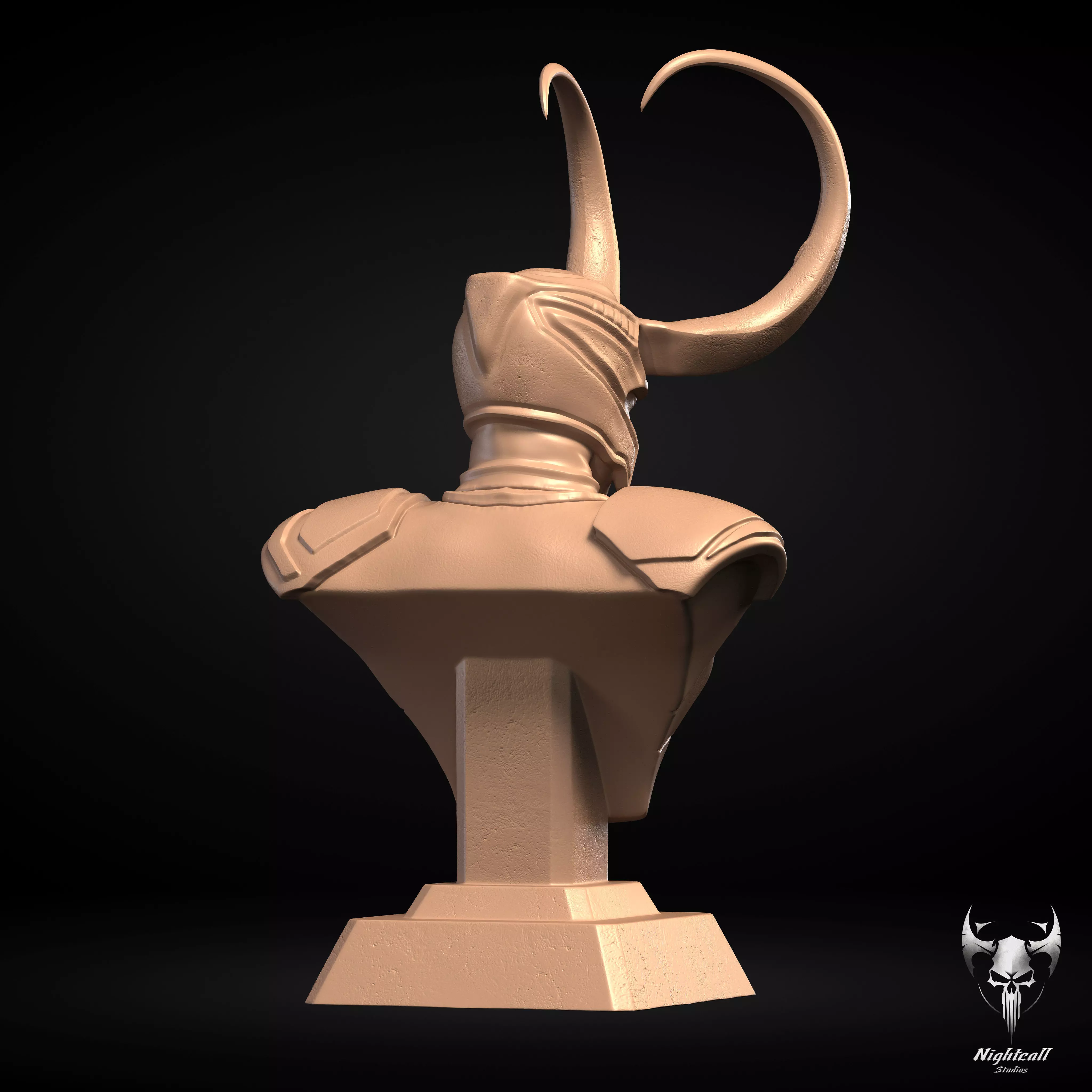 Loki- Tom Hiddleston Bust 3D Print Model 3D print model_2
