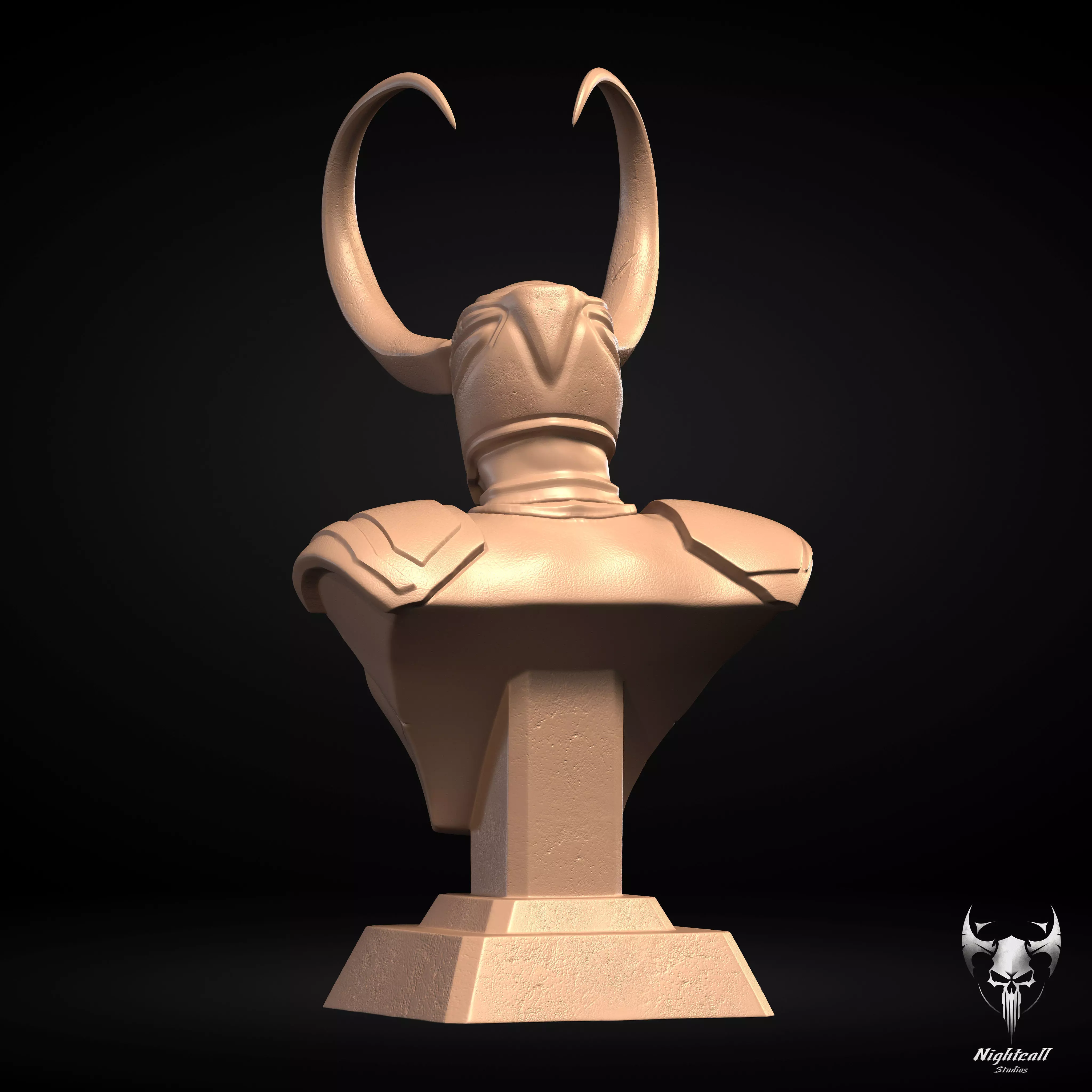 Loki- Tom Hiddleston Bust 3D Print Model 3D print model_3