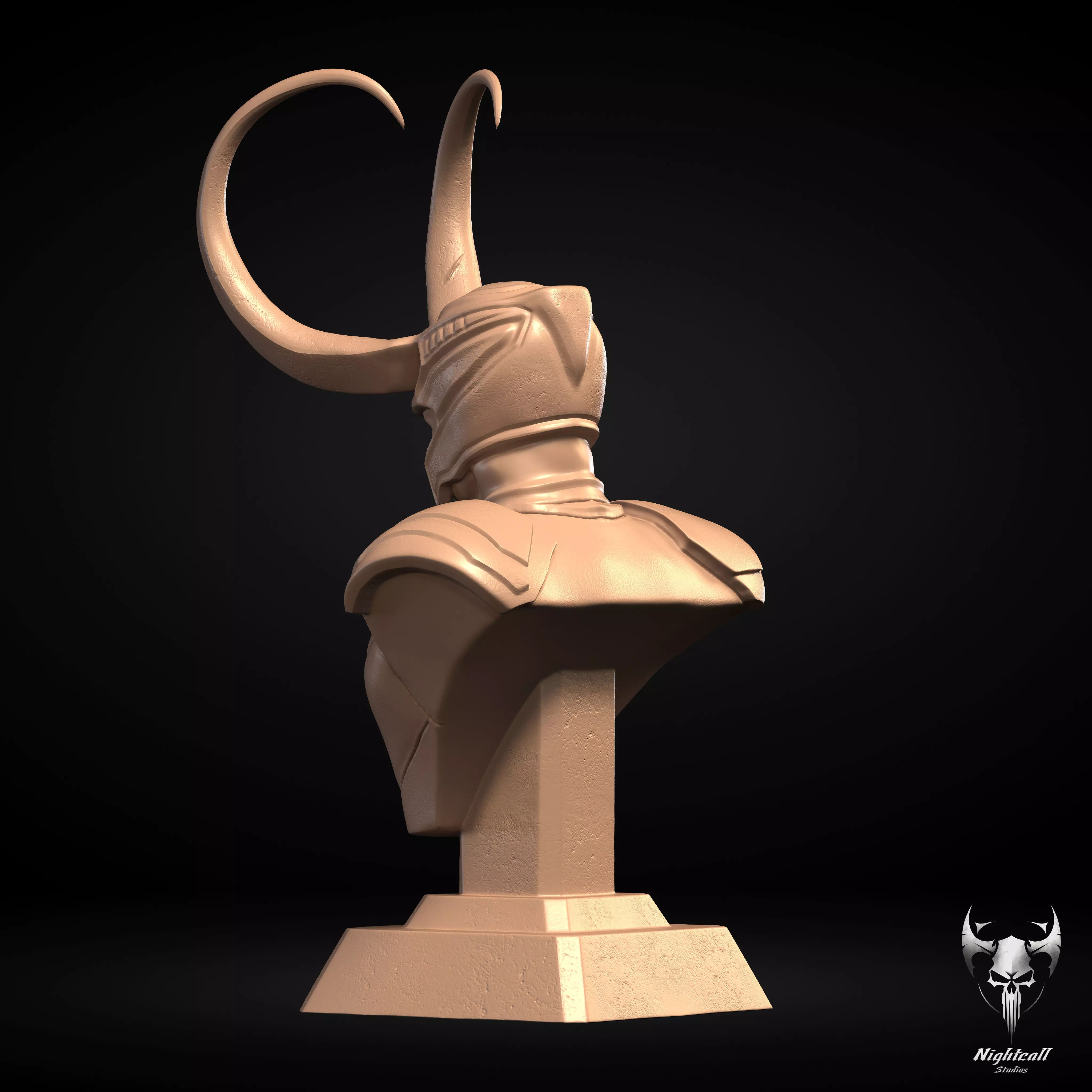 Loki- Tom Hiddleston Bust 3D Print Model 3D print model_5