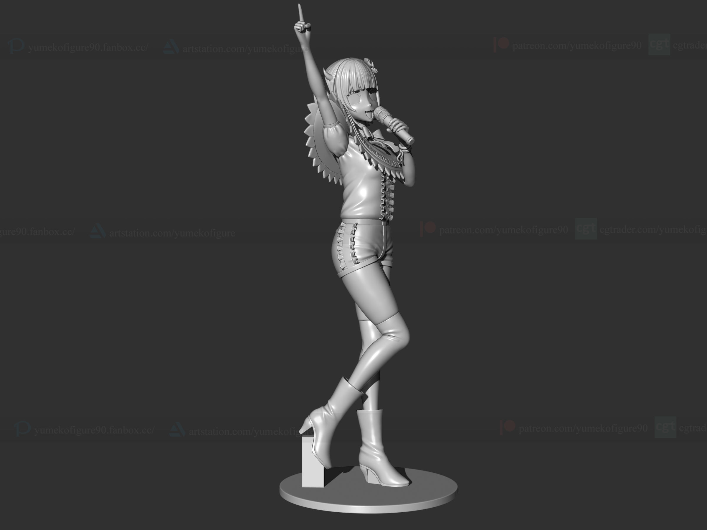Memcho figure 3d 3D print model_9