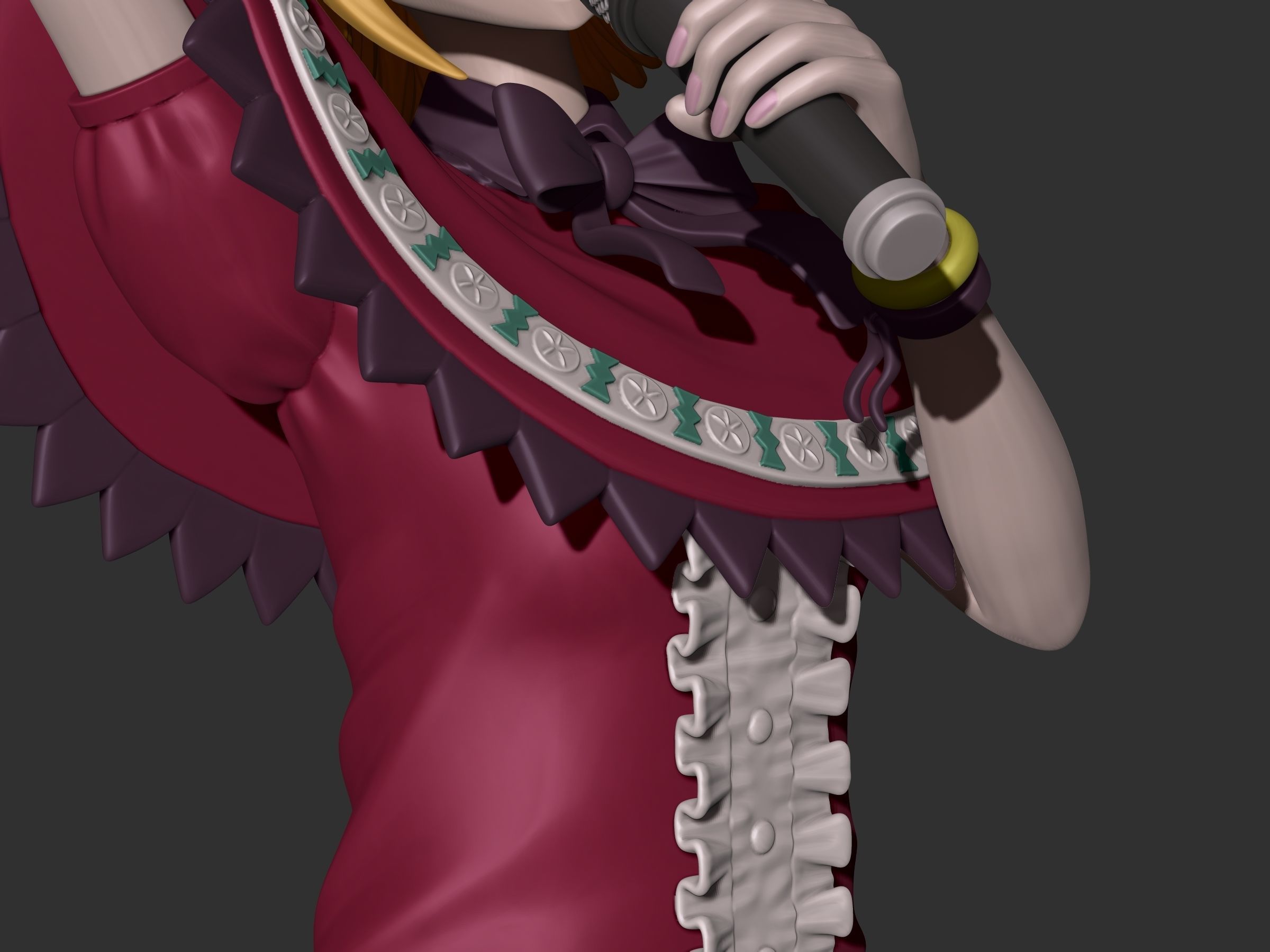 Memcho figure 3d 3D print model_12