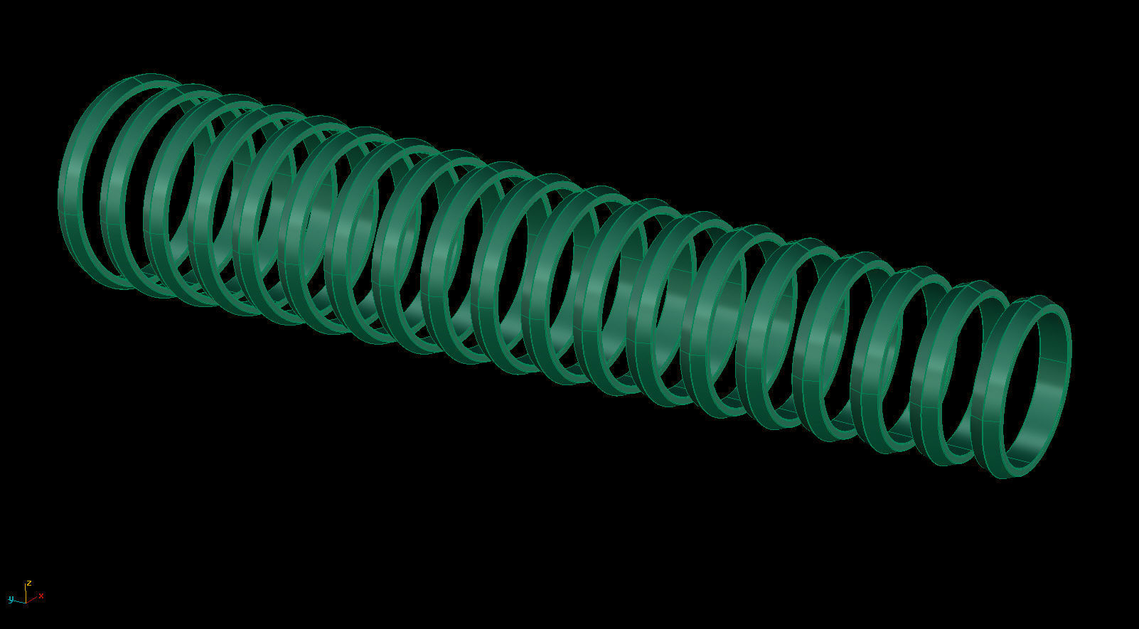 Apex profile Wedding Ring 3 mm Wide US Sizes 3D print model_14