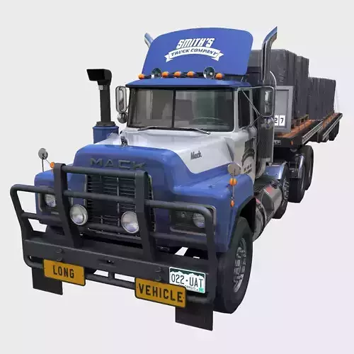 Vintage american dropdeck truck 