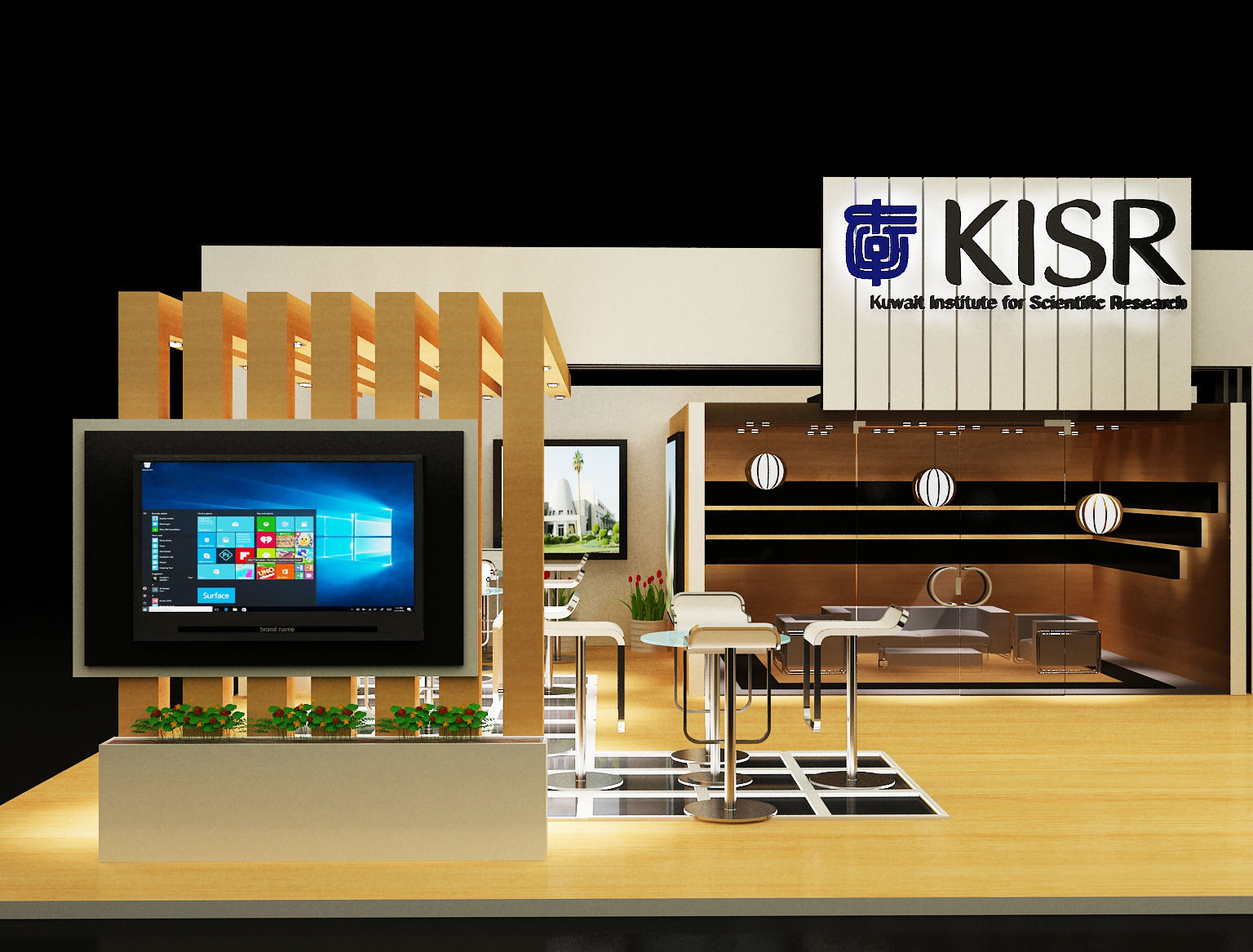 Booth Exhibition Stand a139 3D model_20