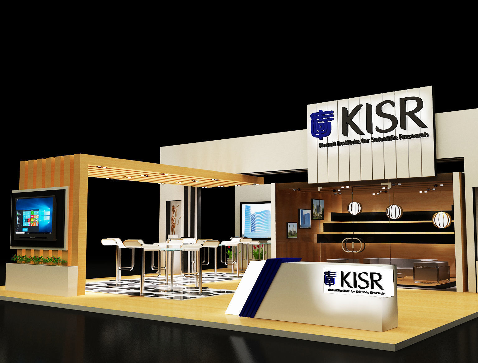 Booth Exhibition Stand a139 3D model_15