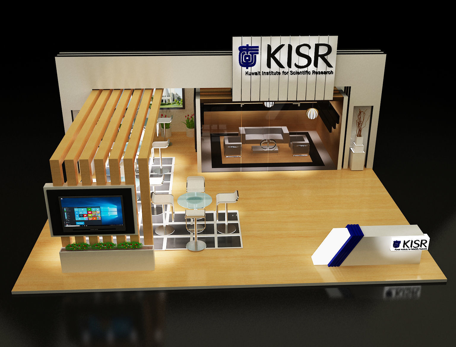 Booth Exhibition Stand a139 3D model_24