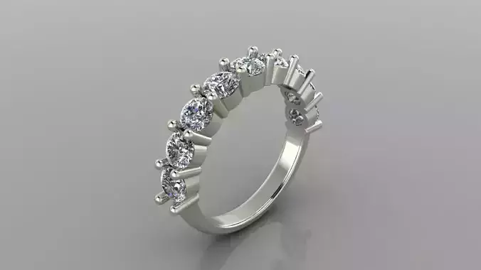 144 Anniversary Band Ring for woman