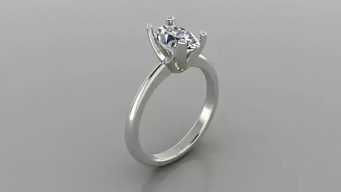 136 Solitaire Ring for wedding