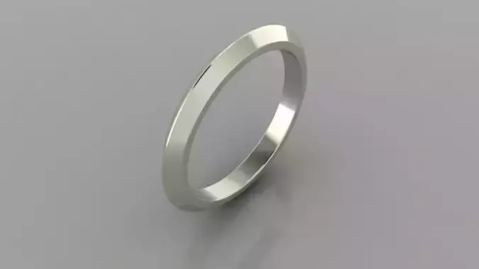 133 Wedding Ring without stones
