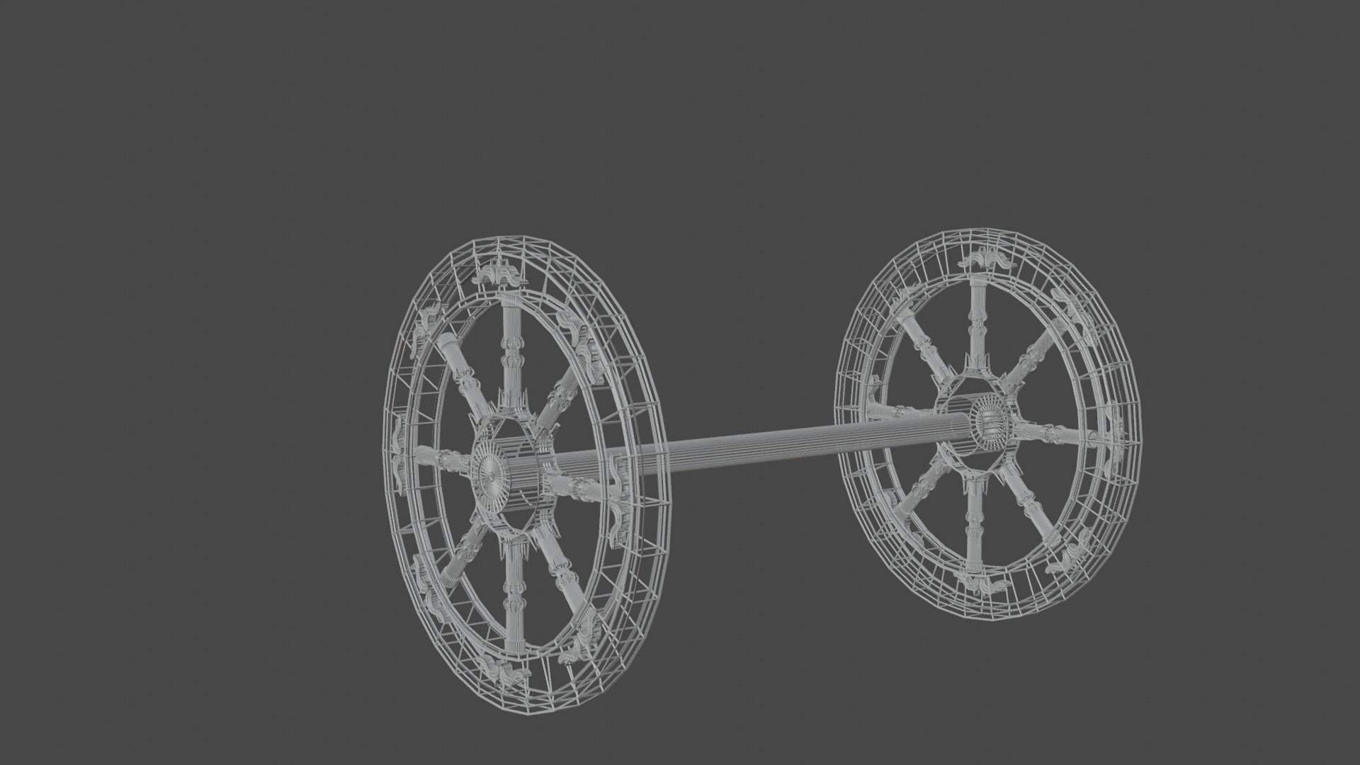 Roman Chariot free VR / AR / low-poly 3D model | CGTrader