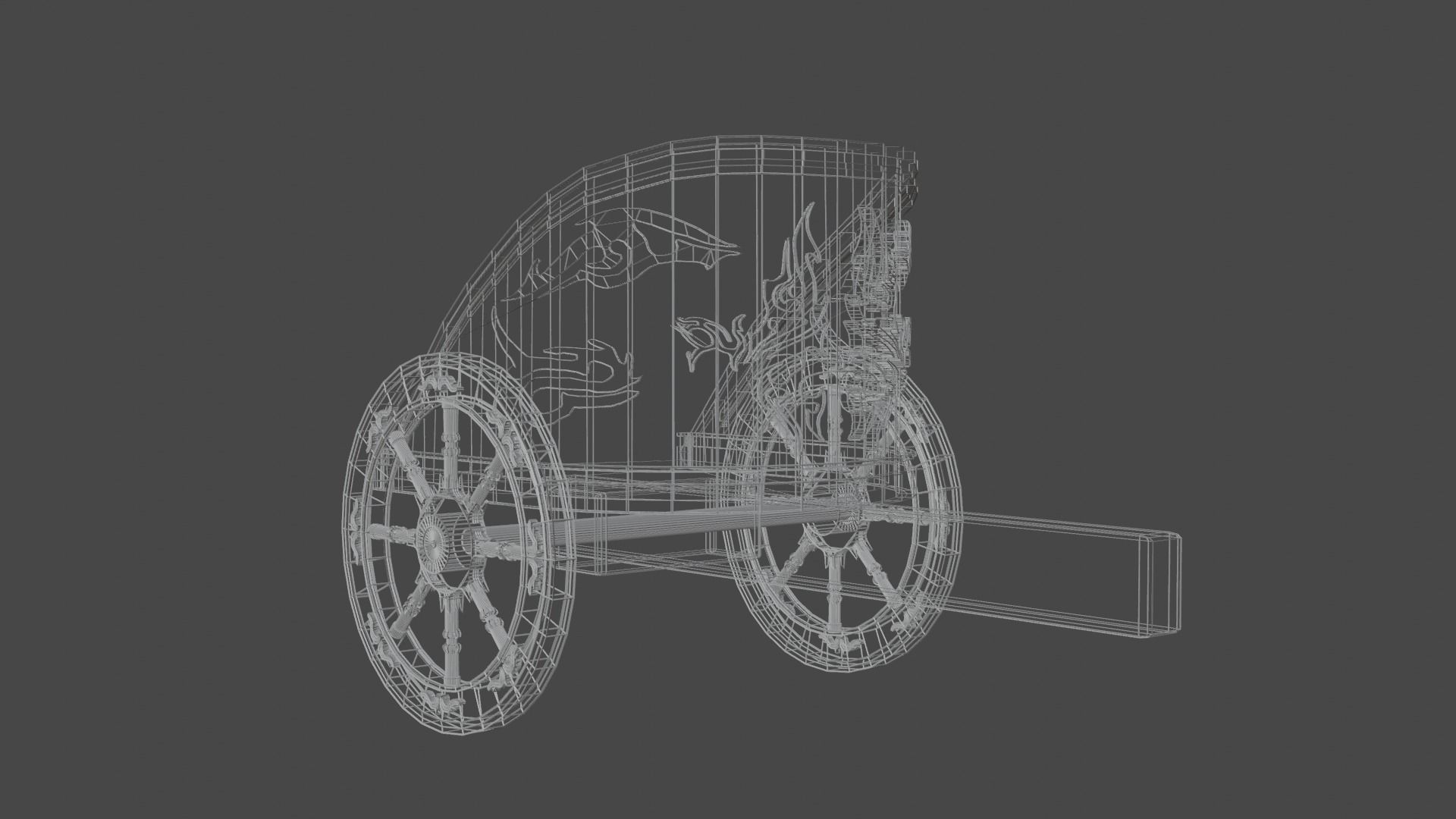 Roman Chariot free VR / AR / low-poly 3D model | CGTrader