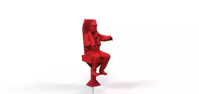 Articulated ship model figure