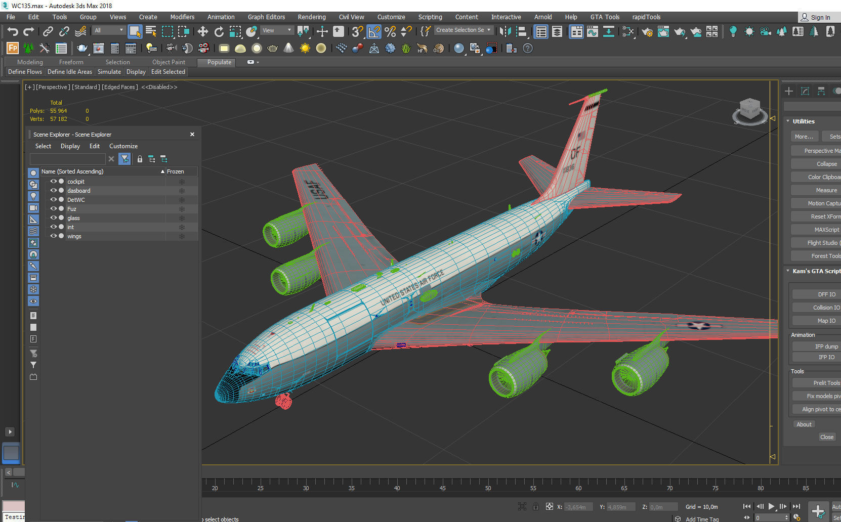 WC-135 Constant Phoenix 3D model_17