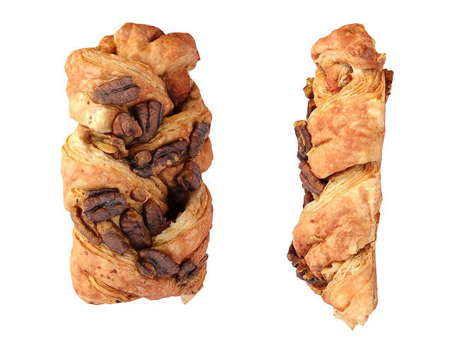 Maple pecan plait  3D model 7